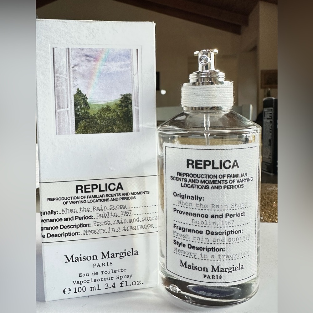 3.4oz WHEN THE RAIN STOPS Maison Margiela Replica Eau de Toilette